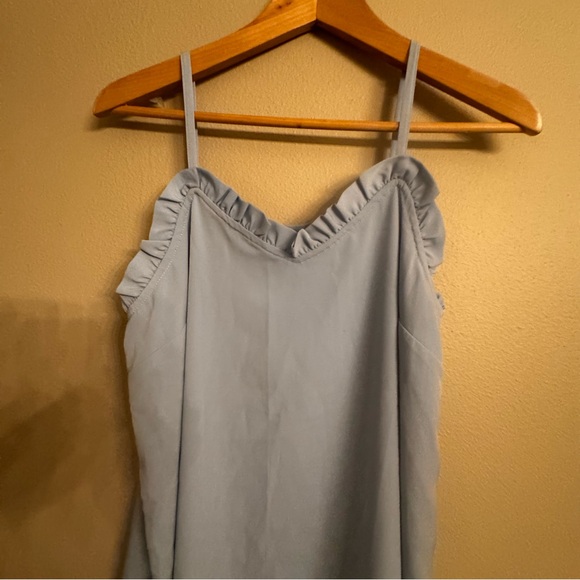 TOPSHOP Ruffle-Trim Slip - Picture 3 of 5